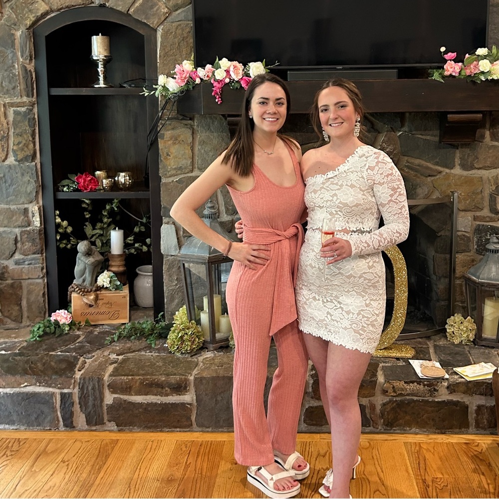SAYLOR Pink Jumpsuit